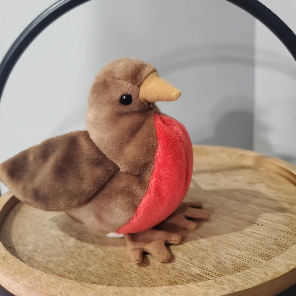 TY EARLY THE ROBIN BIRD BEANIE BABY RETIRED 1997 /ERROR